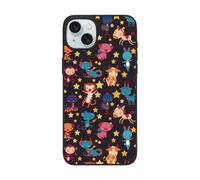 VOSERY Cute Animals(1) Compatibile con iPhone 15 Custodia carina, fresca custodia per telefono compatibile con iPhone 15, protezione completa della fotocamera antiurto