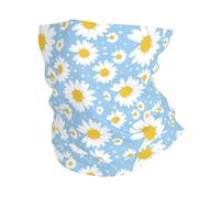 VOSERY Ghette per collo con margherite e fiori celesti stellati per uomini e donne, maschera per il collo, sciarpa, passamontagna, bandana