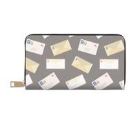 VOSERY Portafoglio da donna, in pelle Bifold Multi Card Wallet, busta modello portafogli da donna, borsa lunga