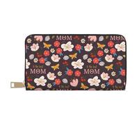 VOSERY Portafoglio da donna, in pelle bifold Multi Card Wallet, To The Best Mom Portafogli da donna, borsa lunga