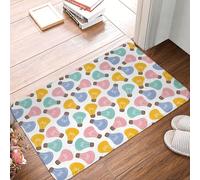 VOSERY - Tappetino per porta anteriore per interni ed esterni, colorato per porta anteriore, facile da pulire, 16 x 24 pollici, tappetino per ingresso all'aria ultimo intervento per patio