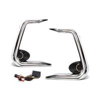 Voseto Luci Antinebbia Auto Daytime Runnig Luce LED Lampada Fendinebbia Anteriore Indicatore Direzione Con Coperture Cromate Per Toyota Per Corolla Per Berlina 2019-2022 Antinebbia