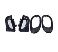 Voseto Maniglia Interna Maniglia Interna Sinistra Destra Della Portiera Con Modanatura Di Rivestimento 9119F2 9119F4 Per Peugeot 206 207 Per Citroen C2 9143R2 9144E3(LH RH SET 4pieces)