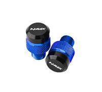 Voskooe Modifica viti retrovisore Per NMAX N-MAX 155 NMAX125 Accessori Per Moto Tappi Per Fori Specchietti M10*1,25 In Alluminio CNC, Viti, Bulloni E Coperture(Blue)
