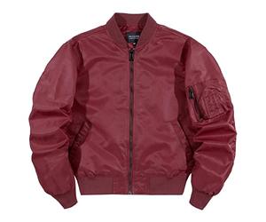 VOSMII Giacca Self Defense Jacket Anti cut Stab Resistant Slash Proof Bomber Jacket Body Protection Safety Clothing Bodyguard Civil Use Blouse (Color : Rouge, Size : S)