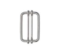 VOSS.farming 5 pz. connettori per Nastri, recinzioni elettriche, per Nastri di Larghezza Max 40 mm, in Acciaio Inox
