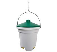 VOSS.farming Abbeveratoio per pollame a Secchio e con capezzoli Bevitori, capacità Massima 12 L