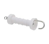 VOSS.farming Maniglia per recinzioni elettriche da pascolo, compatta, con Gancio, Colore Bianco