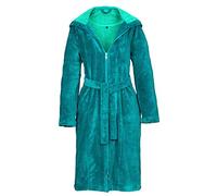 Vossen 141625-020 Women's Palermo Lagoon Blue Dressing Gown Loungewear Bath Robe Robe Large