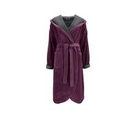 VOSSEN Accappatoio da donna CARMEN Elderberry/Graphit bacca | L