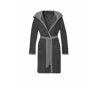 VOSSEN Accappatoio da donna JUNO Grafite grigio | L