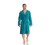 Vossen, accappatoio da donna Texas, 100% cotone, laguna blu, XS