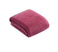 Vossen Telo Bagno in Pura Spugna Vegana di Cotone extrasoffice altissima qualità Art. Vegan Life cm. 100x150 (Malva)