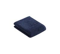 VOSSEN Telo da doccia VEGAN LIFE 67x140cm Blu Navy blu