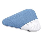 VOSSOT 1pcs Altoparlante Cuscino Bluetooth, Speaker per Dormire sotto il Cuscino 1 cm con Rumore Bianco Timer Spegnimento 30 60 90 Min Scheda TF Type C Aiuto Sonno Meditazione Viaggio senza Cuffie Blu
