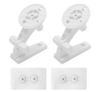 VOSSOT 2 Pack Supporto a Parete per Telecamera, Supporto a Soffitto per Telecamera, Compatibile con Tp-Link Tapo C200/C210/C220/C225/Tc70, Kasa Ec70/ Kc410s Telecamera di Sorveglianza, Rotazione 180