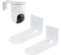 VOSSOT 2 Pezzi supporto telecamera staffa telecamera esterna per Eufy Security Indoor Cam E220 & Eufycam 2c/2,Staffe Angolari,Accessori in Metallo Resistente Include 1 Cacciavite Phillips
