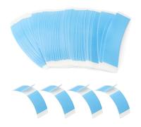 VOSSOT 60pcs Colla per Protesi Capelli Impermeabile Invisibile Nastro Biadesivo per Parrucche Nastro,Lace Front Blue Liner C Contour Hair per tutte le acconciature, parrucche e sistemi di capelli