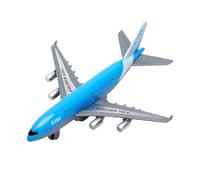 VOSSOT Aereo Giocattolo Airbus A380, Mini Aereo in Metallo per Bambini con Funzione a Retrocarica, Resistente, per Ragazzi e Ragazze, Perfetto Come Regalo e Giocattolo da Aeroporto