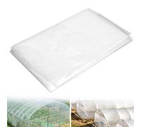 VOSSOT Pellicola protettiva in polietilene per serra, 2 x 3 m, trasparente, antistrappo, per giardino e piante, resistente alle intemperie, per finestre, casa di pomodori, fai da te