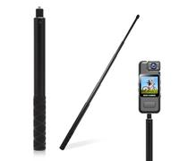 VOSSOT Selfie Stick 120 cm in lega di alluminio Invisible Estensibile Stable Selfie Stick Invisibile per Insta X3 X4 X2 Hero Action Cam Microfoni