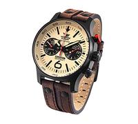 Vostok Europe Expedition north pole 1 orologio Uomo Analogico Al quarzo con cinturino in Pelle di vitello 6S21-595C644