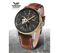 Vostok Europe Gaz 14 Automatico Aperto Bilancia YN84 565E551 Nuovo Modelli