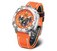Vostok Europe Orologio da uomo al quarzo Systema Periodicum Cronografo 20ATM K1 vetro minerale con cinturino intercambiabile, neon, cinghia