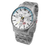 Vostok Europe Orologio da uomo automatico Expedition North Pole Frost NH34-595A773, argento, Moderno