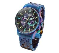 Vostok Europe Orologio da uomo Expedition North Pole Polar Light Solar con cinturino in acciaio inox 595D737-B, Bracciale