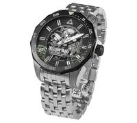 Vostok Europe Orologio da uomo 'Gelezinis Vilkas' 2024 Limited Edition Automatik 225E764, Bracciale