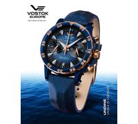 Vostok Europe Undine Donna Line Cronografo Vk64- 515e628 Donna Incl. 3 Elastici