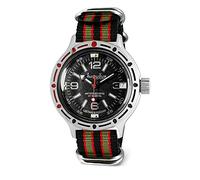 VOSTOK | Orologio da polso classico anfibio automatico automatico subacqueo russo | WR 200 m | Moda | Business | Orologi casual da uomo | Modello 420640