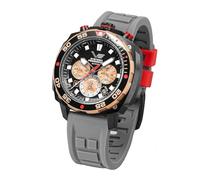 Vostok Europe Orologio da uomo al quarzo Systema Periodicum Cronografo 20ATM K1 vetro minerale con cinturino intercambiabile, Boron, Sport