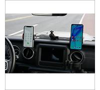 Voswitch JL201 - Supporto per telefono per Jeep Wrangler JL JLU dal 2018 al 2023 e Gladiator dal 2020 al 2023