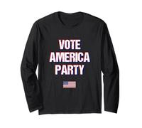 Vota America Partito Maglia a Manica