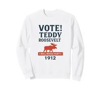 Vota la Campagna del Partito di Teddy Roosevelt Bull Moose Felpa