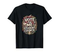Vota per Me Consiglio Studentesco Great Vibes Giornata delle Elezioni Scolastiche Maglietta