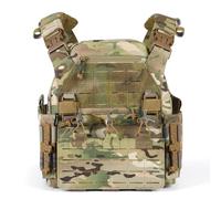 VOTAGOO Gilet tattico da uomo, gilet militare, gilet per paintball, traspirante, plate carrier paintball, 3, Taglia unica