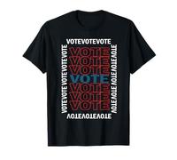 Vote Red White Blue Retro Voter Voting Election 2026 Maglietta