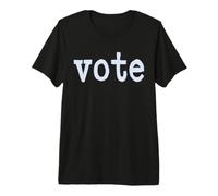 Voto in Lettere Blu Pallido Maglietta Premium