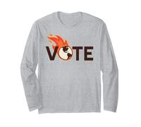 Voto per Il Cambiamento climatico Proteggere Il Nostro Meme Terra ardente Maglia a Manica