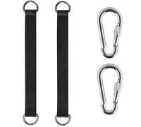 Votvlog 2 Pezzi Fissaggio per Amaca, Swing Hanging Kit Altalena Fissaggio Altalena Sospensione in Nylon, Cinghie Altalena Albero, Kit di Cinghie Per Appendere, per Altalena Amache, Giardino,Campeggio
