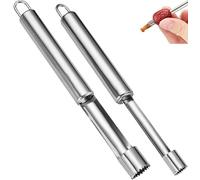 Votvlog 2 Pezzi Togli Torsolo Mela Dimensioni Diverse, Frutta Levatorsoli Multifunzione in Acciaio Inox, Pera Core Remover Strumento per la Casa e la Cucina, Facile da Pulire,Lavabile in Lavastoviglie