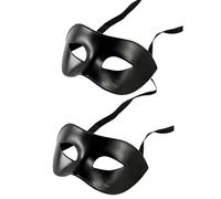 Votvlog 2 x Maschere di Venezia Maschere maschere da uomo Maschere nere Maschere costume maschera maschere Venezia Maschere Mardi Gras Cosplay