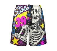 voucong 80s 90s Skull Shining Stars Graffiti Casual Sleep Pants Soft Pajama Pants per gli uomini per i regali del fidanzato, Graffiti con stelle brillanti teschio anni '80 e '90, XL
