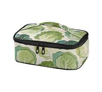 voucong Adulto Lunch Bag Art Painting Verde Verdura Cavolo Impermeabile Isolato Tote Bag loncheras Grandes para Mujer