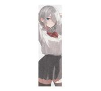 voucong Anime Studente Ragazza Bellezza Grip Tape Skateboard Impermeabile Scooter Grips Nastro 33×9 Pollice pegatina para Scooter