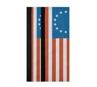 voucong Betsy Ross - Set di coperture per elettrodomestici con bandiera degli Stati Uniti, blu e rosso, decorazione per cucina, mantiene pulito l'elettrodomestico dalle macchie e impronte digitali per