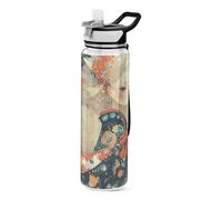 voucong Borraccia sportiva in plastica Tritan senza BPA, non tossica, da 907,2 g, con motivo anime, per fitness, portatile